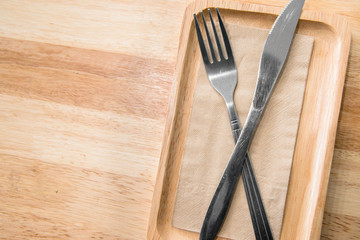 Fork and knife
