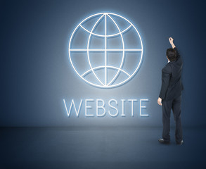 Website Internet Technology Globe Concept