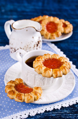 Shortbread with jam