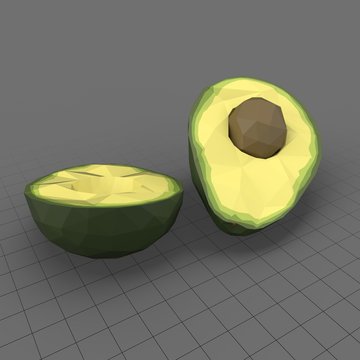 Avocado Faceted