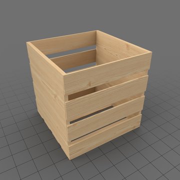 Wooden Crate 1
