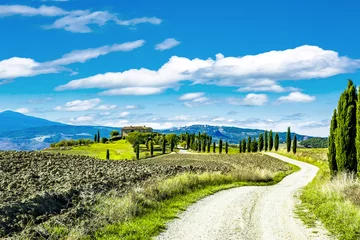 Wandaufkleber Schöne Landschaft in der Toskana © Edler von Rabenstein