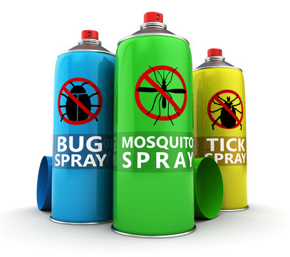 insecticide bottles