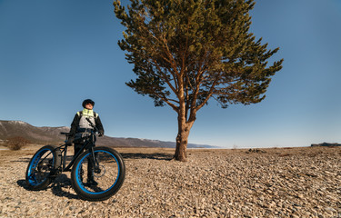 Fatbike fat bike or fat-tire bike 