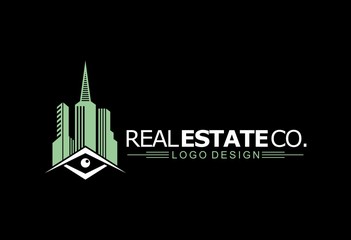 real estate vector logo