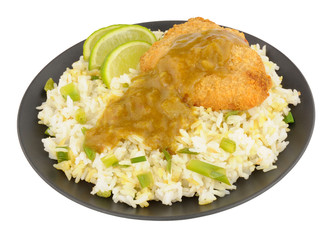 Katsu Chicken Curry With Rice