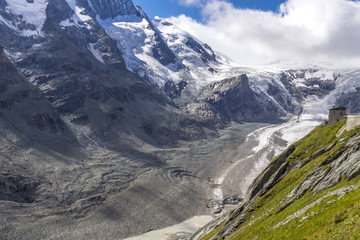 Gletscher der Pasterze am Großglockner
