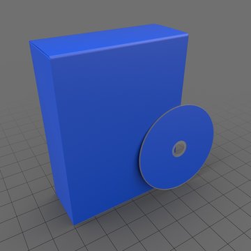 Software Box with Disc