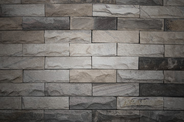 Red sandstone walls