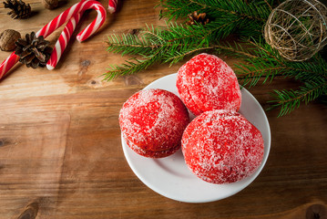 Traditional Russian and Ukrainian Christmas sweet pastries called 