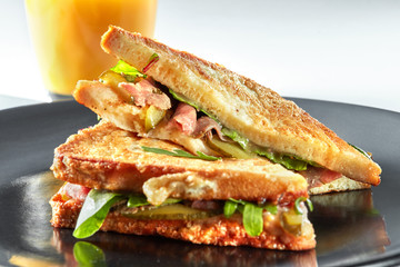 delicious grilled sandwich