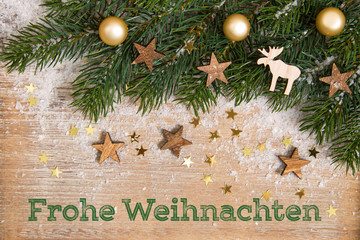 Frohe Weihnachten-Weihnachtlicher Hintergrund