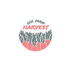 Graphical eco farm products' label