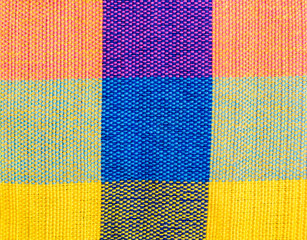 Loincloth multicolor close up background