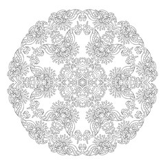 Set of mandalas