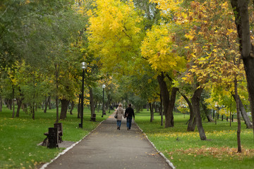 autumn Park in September