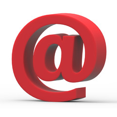 red Email symbol
