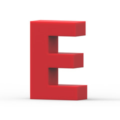 right red letter E