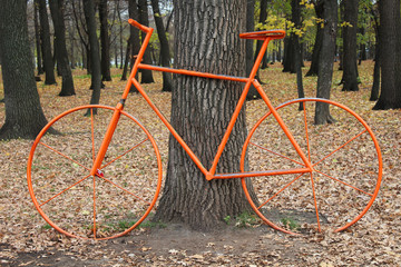 bike sculpture