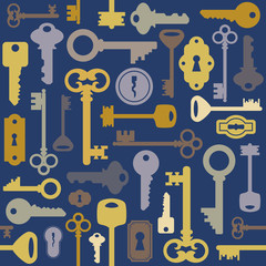 Seamless key pattern