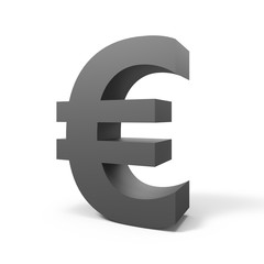 grey euro sign