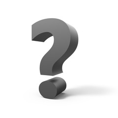 grey question mark