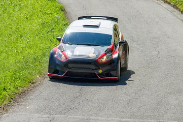 Fototapete Rund Motorsport Automobil-Rallye  © Claudio Bonini