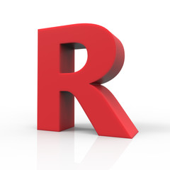 right red letter R