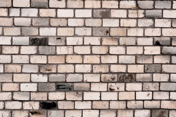 Brick texture with scratches and cracks