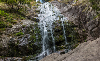 Fototapeta na wymiar The Canyon of the Waterfalls, Smolyan, Bulgaria