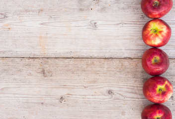 Frische Früchte Äpfel Rot