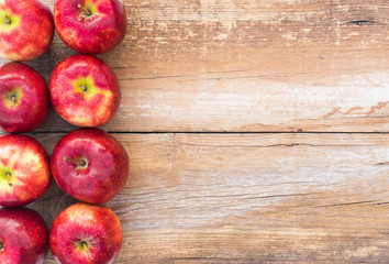 Rote Früchte Äpfel
