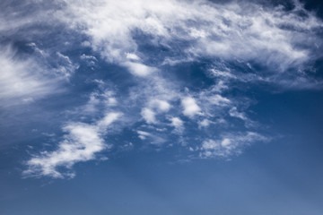 interesante wolkenstruktur