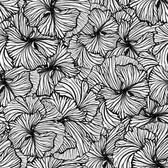 Vector floral seamless pattern