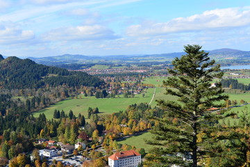 Schwangau Alpsee in Ostallgäu-Bayern