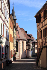 Fototapeta na wymiar Le village de Soultzbach-les-Bains en Alsace