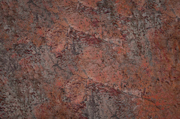 old spotty stained concrete wall texture background. color orange, gray