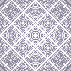 Gordijnen Abstract seamless pattern. Design for textile. Vector © idimair