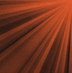 colorful abstract mosaic sun rays background. Decorative tiles texture orange, black