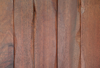 Wood texture. Lining boards wall. Wooden background pattern. Showing growth rings. Brown color