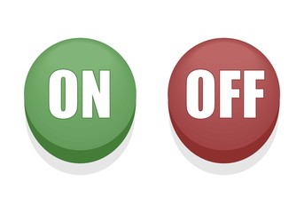 On or Off Buttons