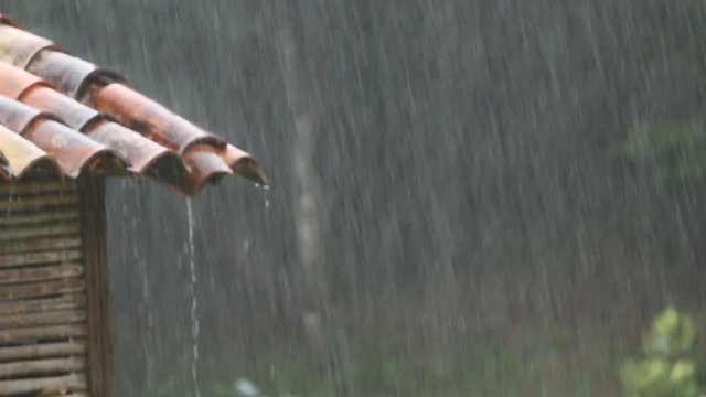 heavy rain