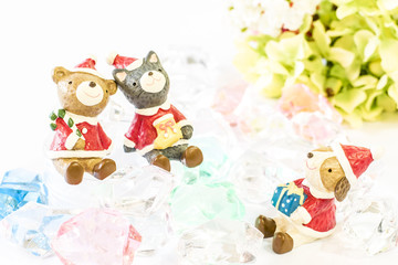 クリスマスのカップル　イメージ