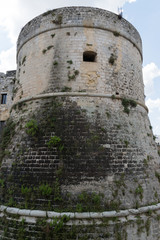 Fototapeta na wymiar Aragonese Castle in Otranto, Italy 
