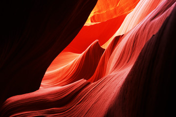 Antelope canyon,streamline shape,1