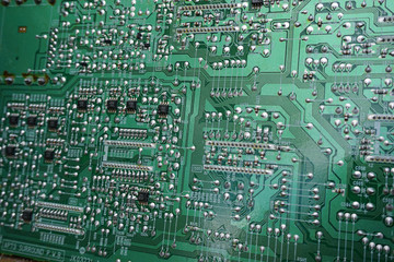 Electronic circuit board from old TV