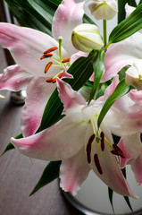 A bouquet of lilies