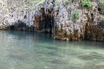 Coastline landscape in Salento, Apulia. Italy

