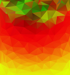 Colorful abstract floral background