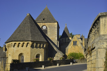 Fototapeta na wymiar Saint Geniès (24590) tout en pierres, département de la Dordogne, en région Nouvelle-Aquitaine., France